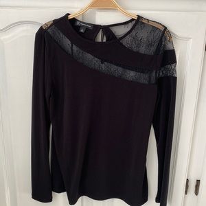 Black Womens Blouse -size small